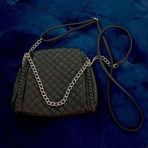 Quilted Crossbody with Chains and Shoulder Strap​​​